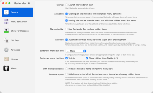 Bartender 6.4.2 for Mac Free-Download
